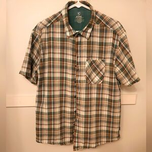 Kuhl short-sleeve button-down shirt - size XL